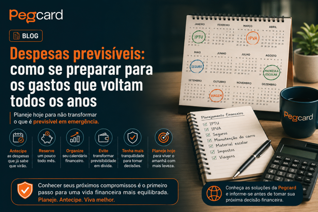 Despesas previsíveis: como se preparar para os gastos que voltam todos os anos